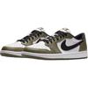 Air Jordan 1 Low TD Medium Olive Buty niemowlęce Zielony Czarny Summit-White HQ6997-200