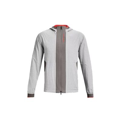 Rush Series Color Block Training Zip Hoodie Men Outerwear Gray 1366186-066