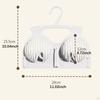 2Pcs Female Bra Display Hangers Underwear Drying Rack Hollowed Organizer Versatile Clothes