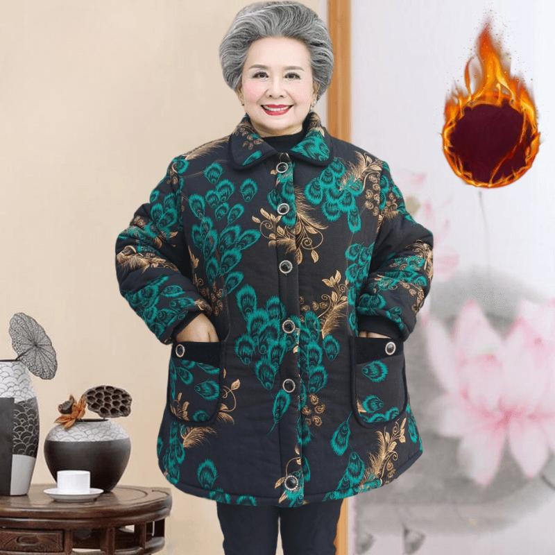 Plus Samt Baumwollgepolsterte Jacke Damen Plus Fett Plus Größe Jacke Winter Leichte Baumwollgepolsterte Jacke
