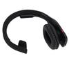 Trucker Bluetooth Headset with AI Noise Canceling Mic Mute Key Single Ear Wireless Headphones for Truck Driver Video