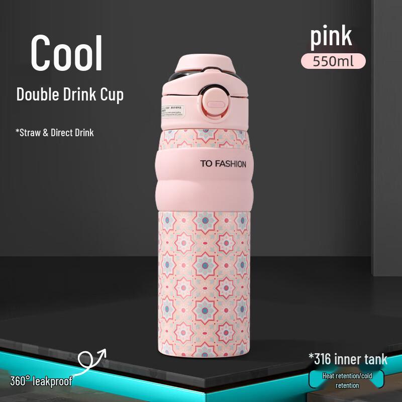 Stainless Steel Insulated Travel Sports Bottle