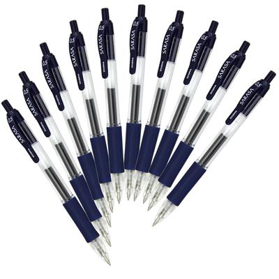 Zebra Gel Ballpoint Pen Sarasa Blue Black 10 Pieces 0.5 B-JJ3-FB