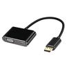 2-in-1 Aluminum DP to HDMI/VGA Docking Station for Laptops and Displays