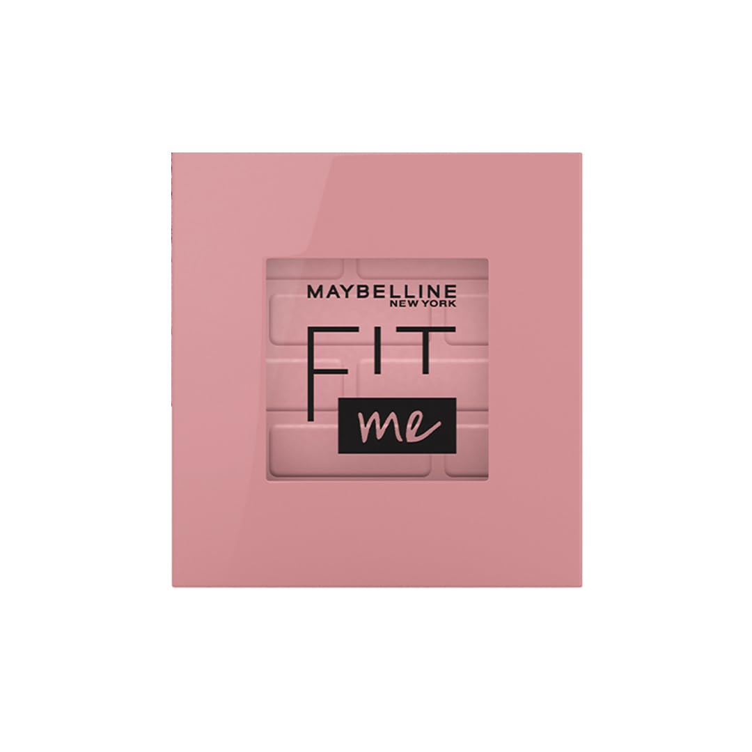 

Maybelline New York Fit Me Mono Blush 40 Proud 4.5g Long-Lasting Lightweight Cheek Color Natural True Tone 16H Wear