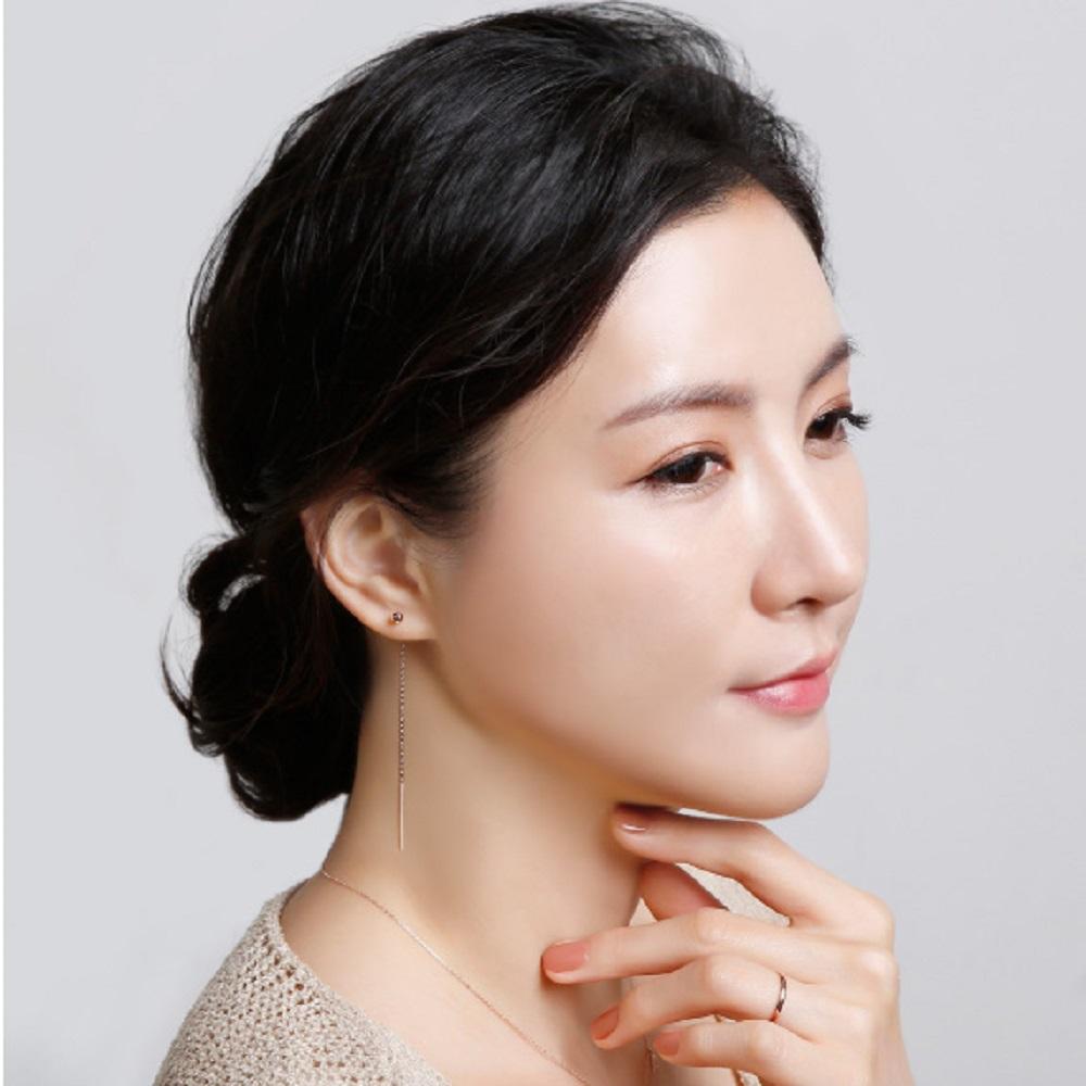 [Dorocy] 14K Simple Stick Long Piercing_Small_1pc