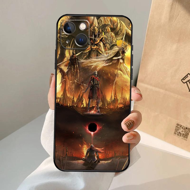 Praise the Sun Dark Souls Case For iPhone 16 15 14 13 Pro Max 12 Pro Max Mini 11 Pro Max XS X XR Plus Cover Shell