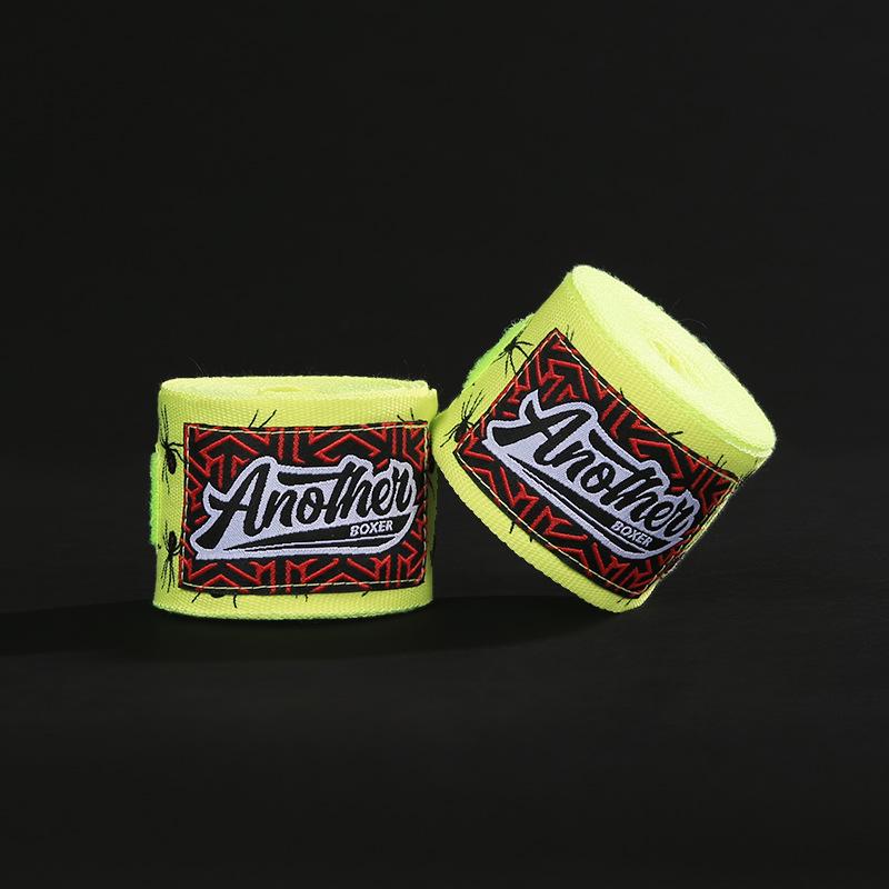 5m Elastic Boxing Hand Wraps - Training & Competition Model, Printed Fighting Bandages