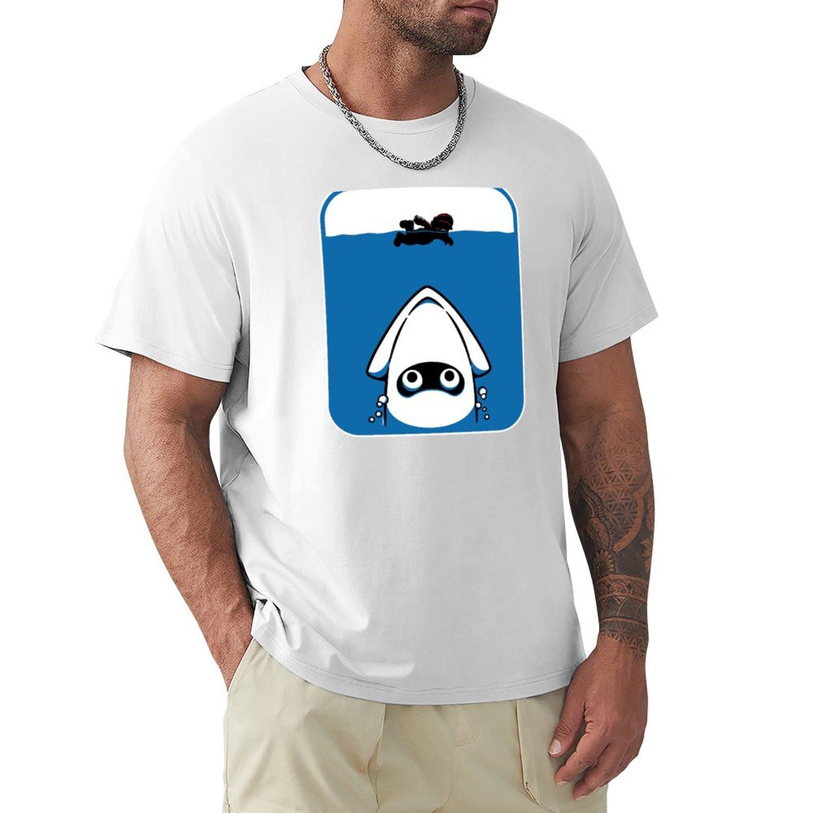 The Great White Blooper Tshirt Breathable Mesh Panel Tshirt S