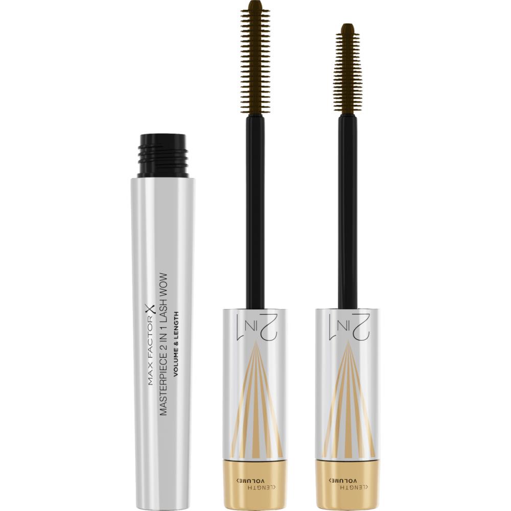 

Тушь для ресниц Max Factor Masterpiece 2in1 Lash Wow 002 Черный Коричневый 7 мл