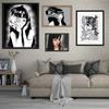 Junji Ito Horror Comics Posters and Prints Tomie Anime Canvas Painting for Bedroom Wall All Art Pictures Living Room Decor