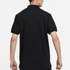 Nike Polo Shirts Men's Black Polo Collar Moderate Straight Fit DB3296-010