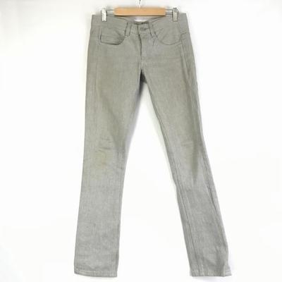 LAD MUSICIAN Made In Japan Gray Denim-Like Skinny Pants Men’s W76cm Cotton 100%(USED)