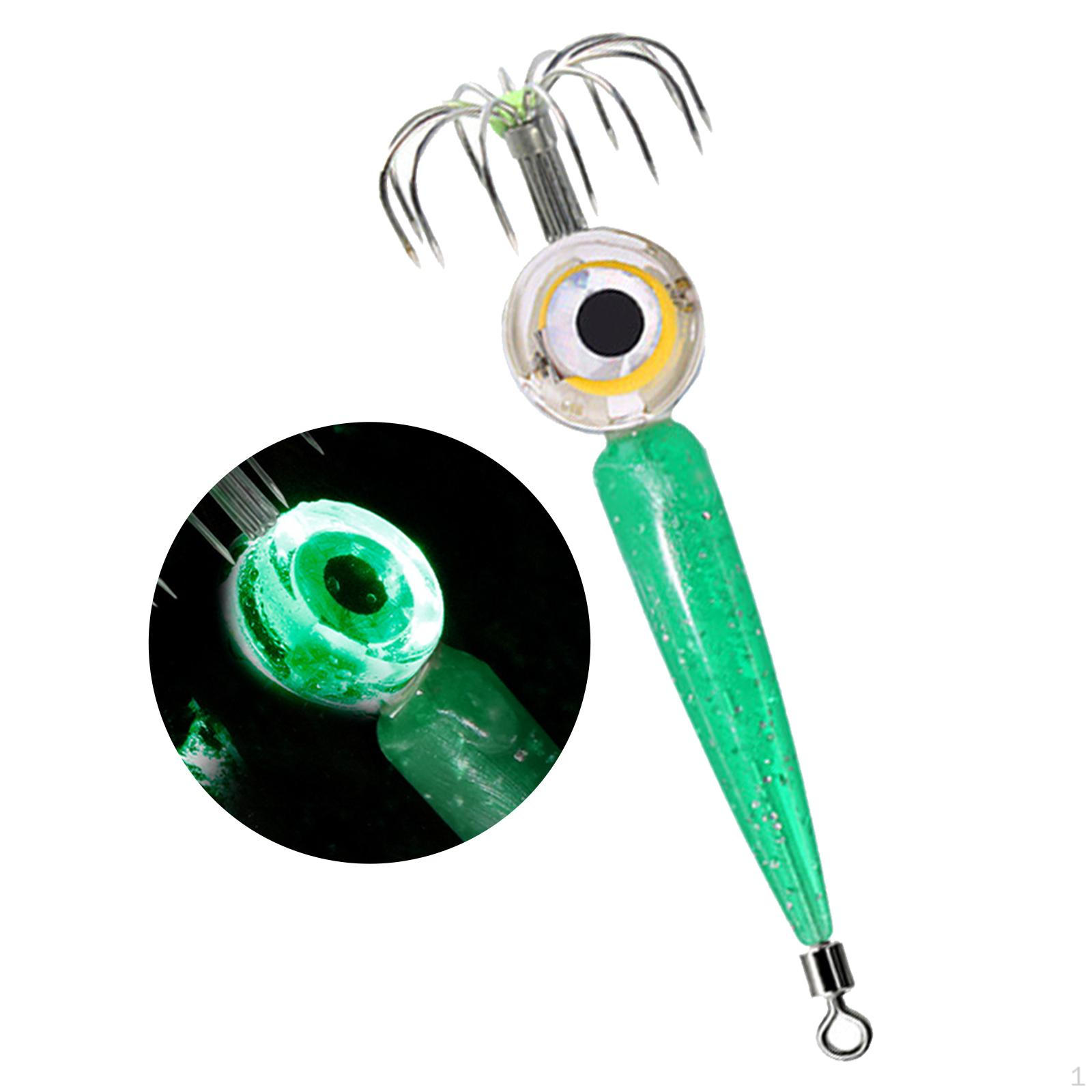 

Светодиодная лампа в виде кальмара с крючками Green