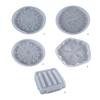 Handmade Irregular Flower Pattern Coaster UV Crystal Epoxy Resin Mold Cup Mat Storage Base Silicone Mould DIY Craft Mold