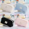 Cotton Colorful Cat Pen Bag With Large Capacity For Students And Office Use