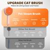 Steam Cat Brush, Steam Skin-friendly Hair Removal Grooming Tool for Hair Removal and Hairy Pets