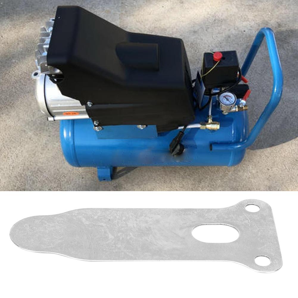 5 Stück Ventilplättchen Zungenform Metall Luftkompressor Zubehör 57mm Lang