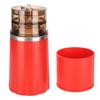 4 In 1 Multifunctional Coffee Maker Coffee Grinding Cup Manual Bean Grinder Coffee SuppliesRed