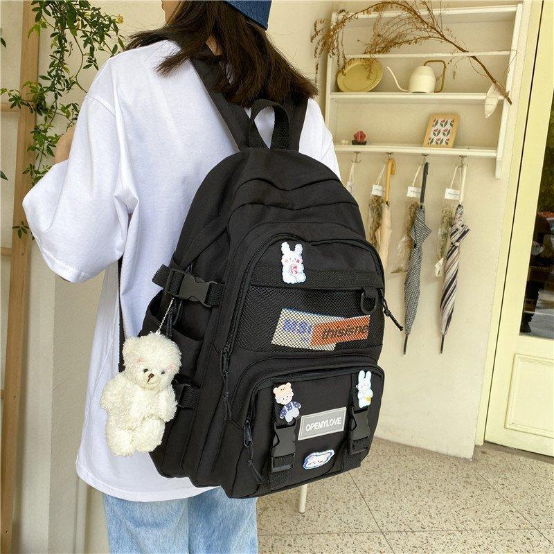

Large-capacity Backpack for Junior and Senior High School Students and Backpack for College Students чорний