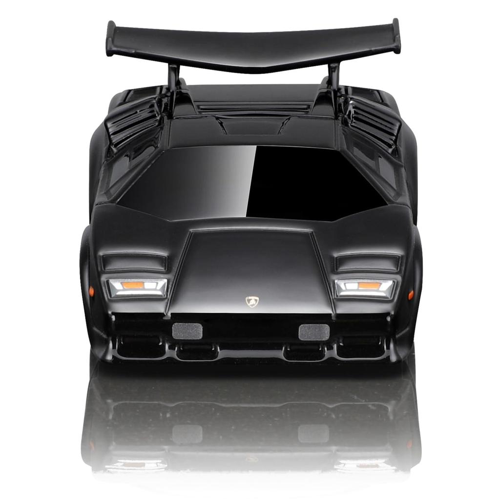 Maisto Měřítko Muscle Machines Série Odlévaný Model Auta Countach Černá 1/64 6-8 (Lamborghini - 15578)