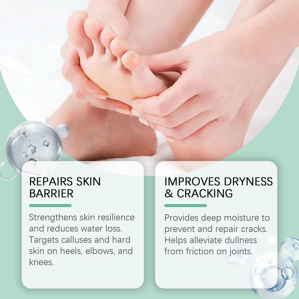 AMZ Nicotinamide Foot Care Cream Moisturizing, Softening, and Elasticizing for Daily Hydration and Smoothness of the Feet.