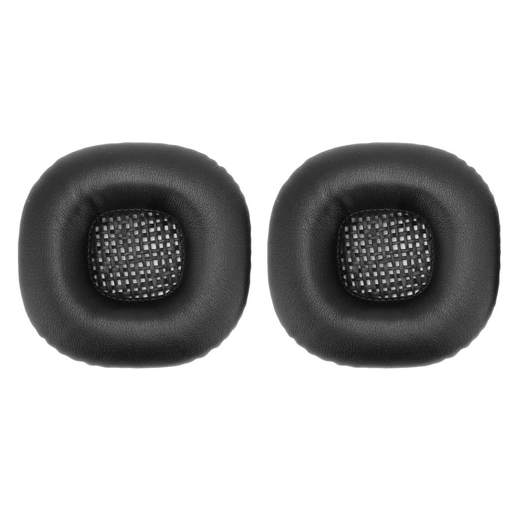 Replacement Ear Pads Soft Artificial Leather Foam Headphone Cushion for Major Headphones Black