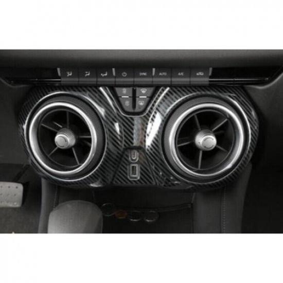 For Chevy Blazer - ABS Carbon Fiber Middle Air Outlet Vent Frame cover