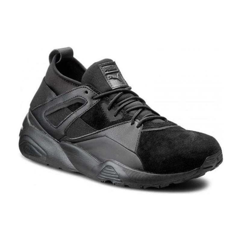 PUMA Bog Sock Men's Low Top Casual Shoes Black Comfortable 362038-01