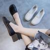 Fujin 2cm Cow  Natural Cow Genuine Leather Autumn Soft Flats Leisure Loafer Ethnic Woman Comfy Retro Ergonomic Shoes Slip On