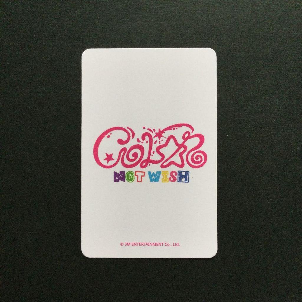 [USED] NCT WISH Color Jewel Applemusic Trading Card Ryo