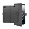 (Black) For iPhone 16e Wallet Flip PU Leather Phone Case