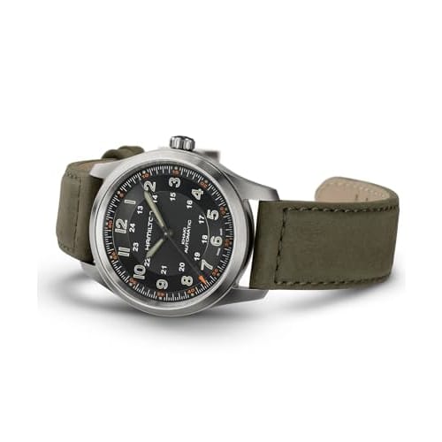 Hamilton Khaki Field Titanium Automatic Watch H70205830 Unisex [Official Import] with Official Warranty