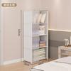 Home Simple Wardrobe, Dormitory Storage Cabinet, Dustproof Clothing Cabinet, Assembly, Multi-functional Storage, Necessary Rack Storage for Rent