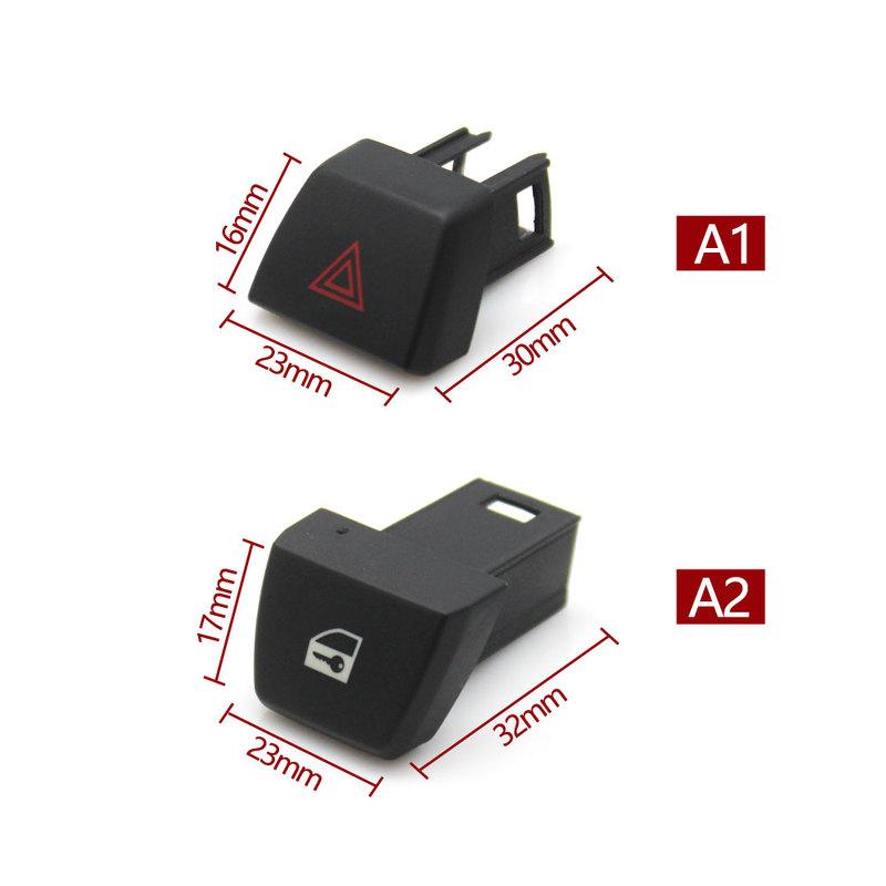 Car Emergency Hazard Warning Light Button Switch For BMW 5 6 7 X3 Series F07 F06 F12 F13 F10 F11 F18 F01 F02 F04 F25 61319161896