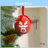 Balls Christmas Foam With Reindeer Snowflake And Santa For Holiday Decor Tree