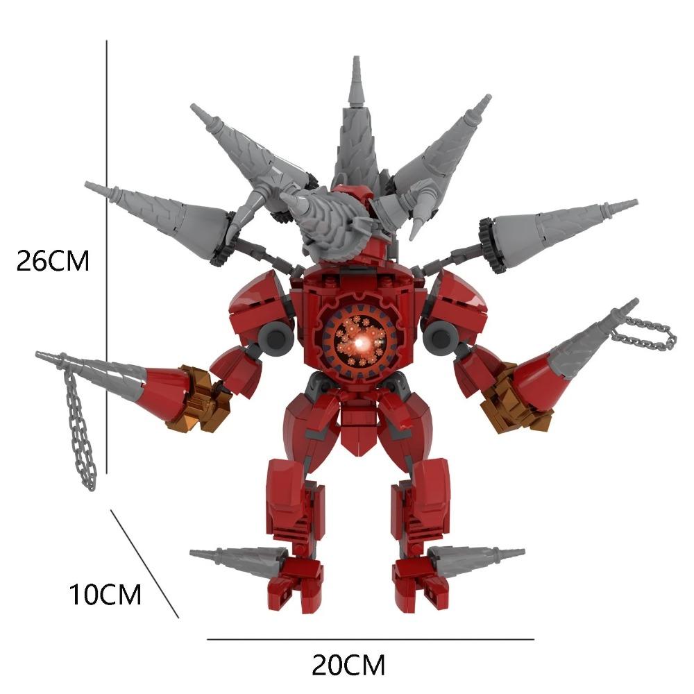 Guitar Audio Monitor King 4.0 Brick Titan New Series Skibidi Toilet ClockMan 5.0 Building Blocks Set Toys For Birthday Gift