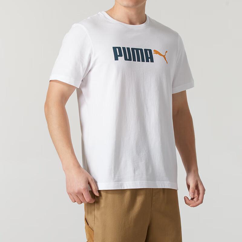 PUMA Men's Summer ESS 2 Color No. 2 Short Sleeve T-Shirt 691341-02