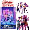New  Demon Hunters jigsaw puzzle Toys Board Game Rumi Mira Zoey Huntrix Character Pattern Collectible Decor Children Gifts