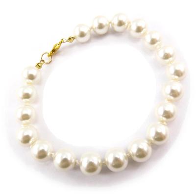 [J7222] - Βραχιόλι 'Perla' ιβουάρ 10 χιλ.