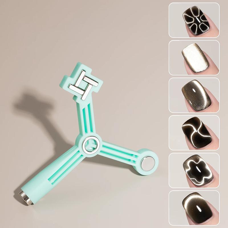 4 In 1 Multifunctional Five-Pointed Star Cat Eye Nail Art Magnetic Stick Suitable For Uv/Led Gel Nail Polish Magnet Strong