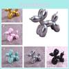 Adorable Balloon Dog Cake Toppers For Cake Decoration Resin Material Colorful Balloon Dogs Perfect For Birthday Parties Characters)