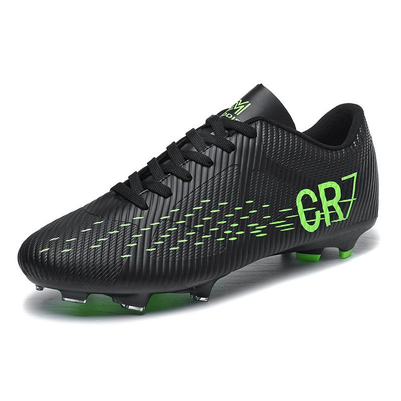 Collaborative Football Shoes Color Block Streamlined Design Stable Support Sports Shoes for Football Games