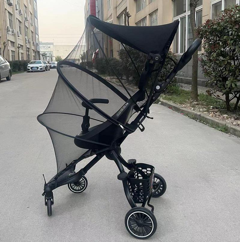 Universal Baby Stroller Mosquito Net & Cooling Mat Set