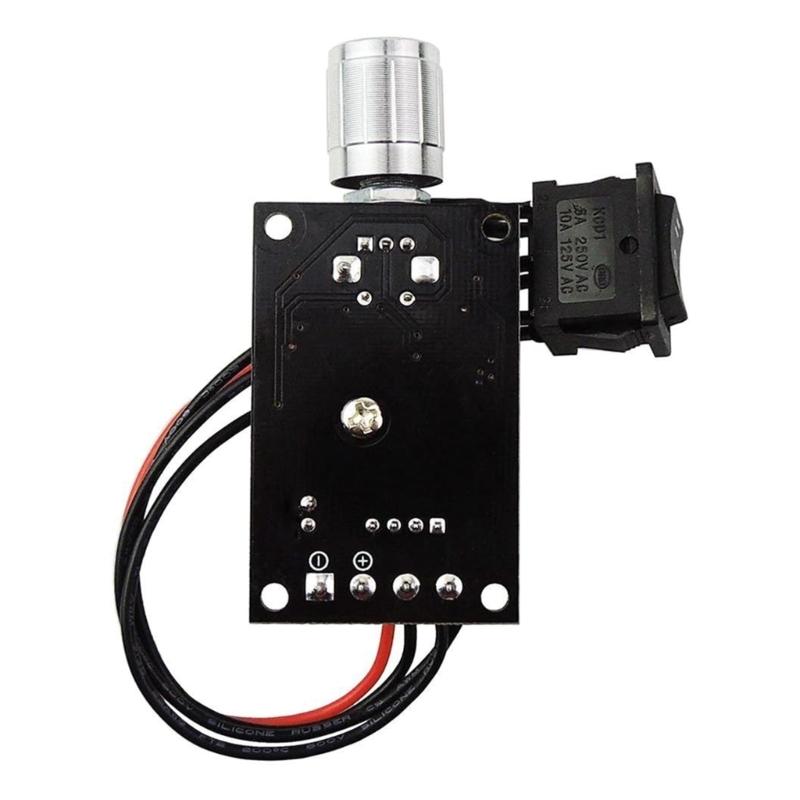 6V 12V 24V 28V 3A 80W DCed Motor Speed Controller PWM Adjustable Reversible Switches & Driver for Versatile Application