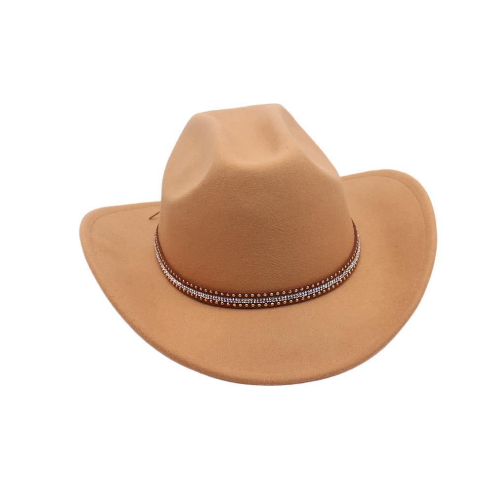 Jazz Tibetan Western Cowboy Hat Men'S And Women'S Performance Felt Hat Hat