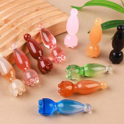 Lotus Tohum Kapsülü Yüz Masaj Çubuğu: Gua Sha & Meridyen Temizleme Aracı