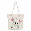 Koala print thick rope single-shoulder beach bag 7265