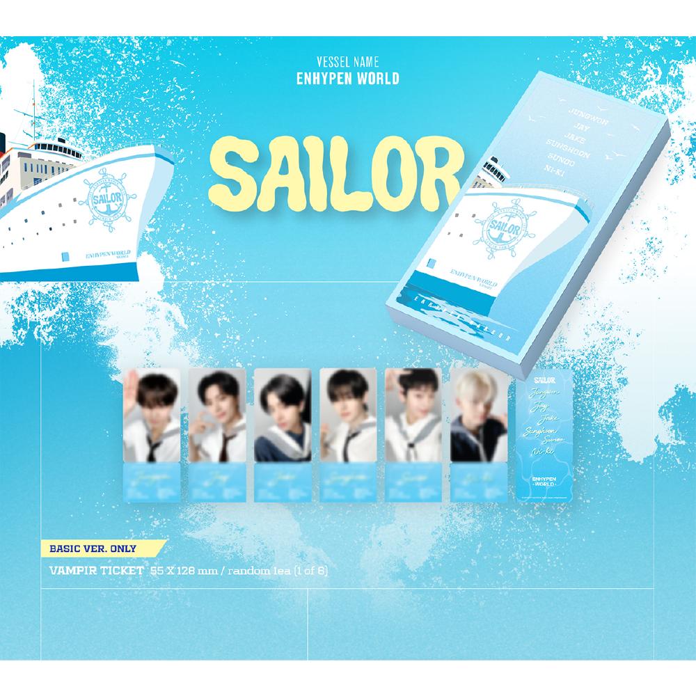 Pre-order ENHYPEN World Coupon Card Collection SAILOR Basic Ver.