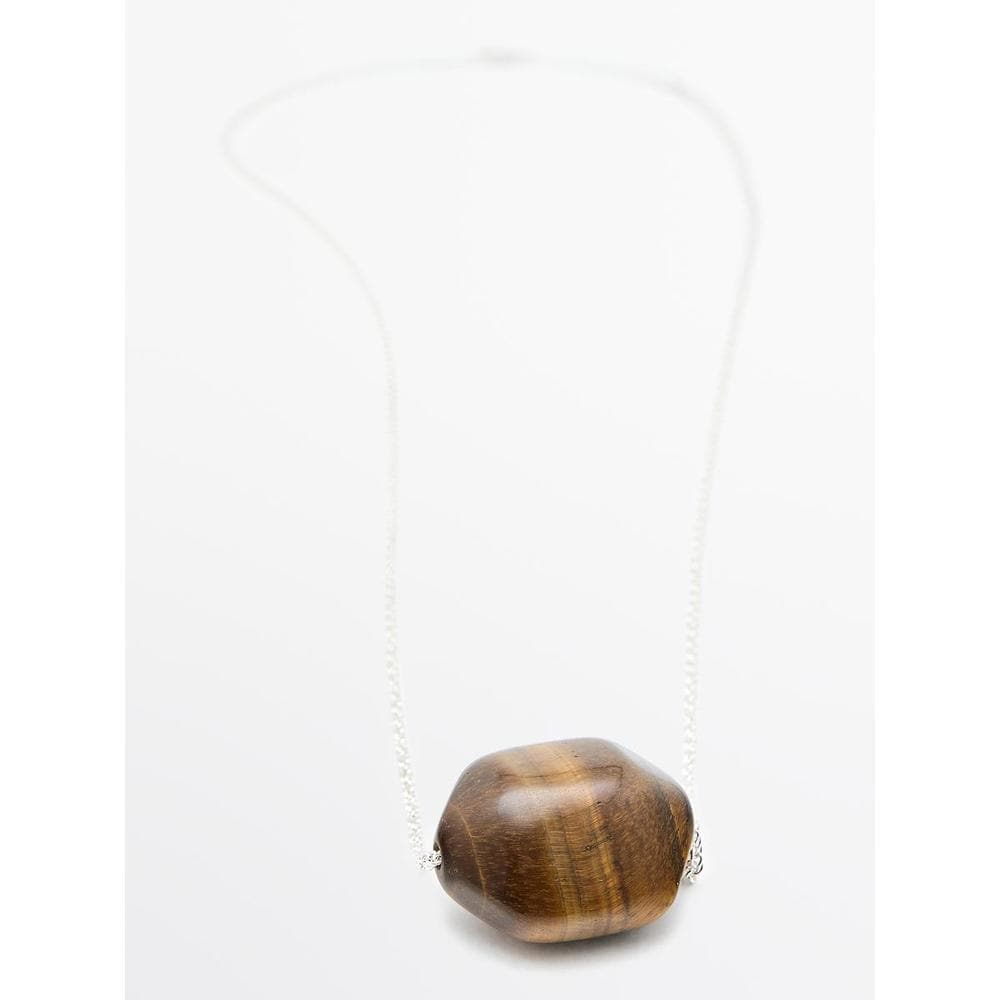 Natural Stone Chain Necklace 04602526700